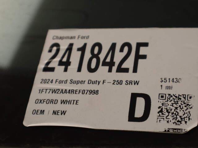 2024 Ford F-250 Super Duty Crew Cab XL