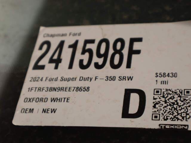 2024 Ford F-350 Super Duty SRW XL