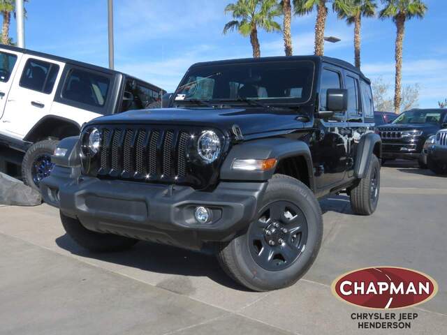 New Jeep Wrangler Unlimited Inventory in Henderson, NV - Chapman Chrysler  Jeep