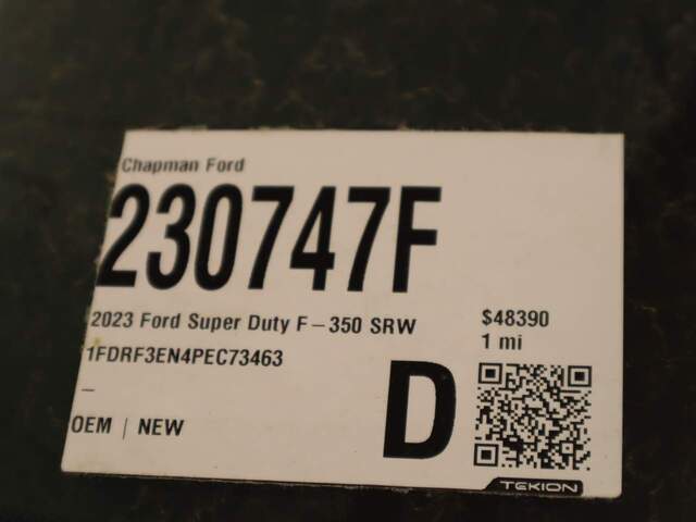 2023 Ford F-350 Super Duty SRW XL