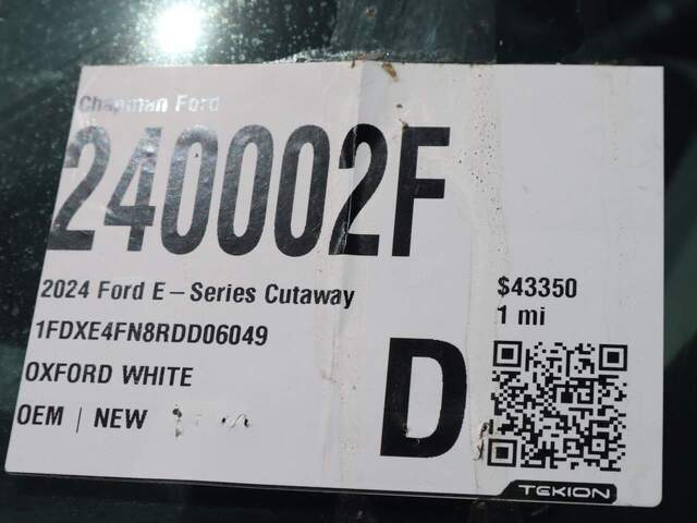 2024 Ford E-Series Full-Size